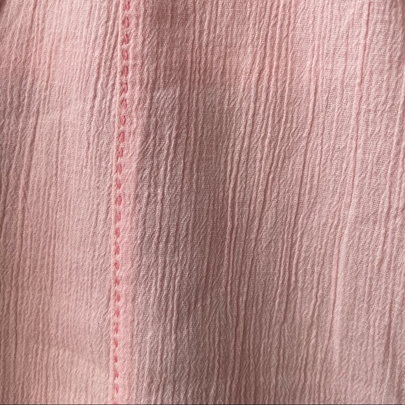 M&S Light Pink Short Sleeve Button Down Shirt - Picture 5 of 13